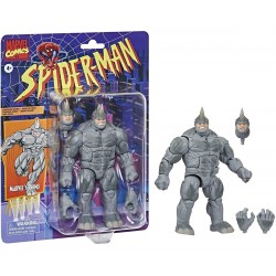 Rhino Deluxe Spider-man Retro Marvel Legends Series Figura