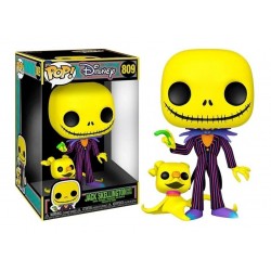 Funko Pop Black Light - Disney Jack Skellington With Zero