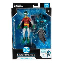 Dc Multiverse Robin Earth 22 Figura Mcfarlane Nueva