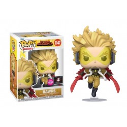 Funko Pop Anime My Hero Academia Hawks Flocked Exclusivo