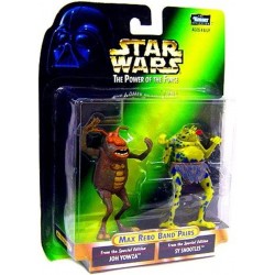 Figura Star Wars POTF2 Power The Force Max Rebo B Pairs Joh Yowza Sy Snootles