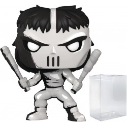 Figura Teenage Mutant Ninja Turtles Casey Jones PX Previews Exclusive Black & White Chase Funko Pop! Vinyl Figure Bundled Com