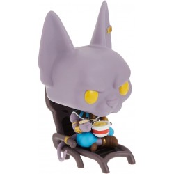 Figura Funko Dragon Ball Super Pop! Animation Beerus Eating Noodles Vinyl Figure Hot Topic Exclusive