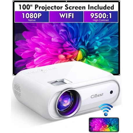 Proyector Led 8500l Hd Nativo 1080 Hasta 200 Funtuspic Bl108