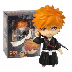 Bleach Ichigo Kurosaki Tipo Nendoroid Figura En Caja