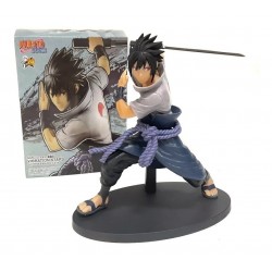 Naruto Vibration Stars Uchiha Sasuke Figura En Caja