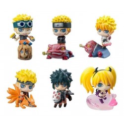 Petit Chara Kyubi Naruto Shippuden Colección X 6 Figuras