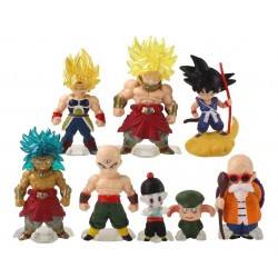 Dragon Ball Adverge Colección 8 Figuras En Bolsa