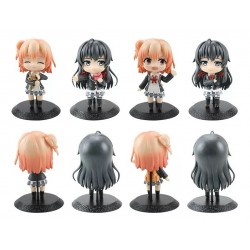 Yahari Ore No Seishun Oregairu Colección 4 Figuras En Bolsa