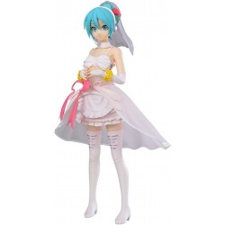 Figura Miku Hatsune Vestido Blanco Versión De Boda