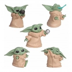 Figura Baby Yoda Set X 5 Coleccion