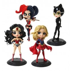 Figura Princesa Super Heroes Villanos - Qposket