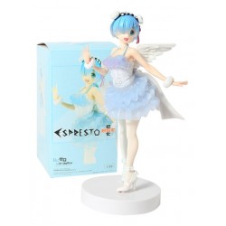 Re Zero Life In Another World Angel Rem Figura En Caja