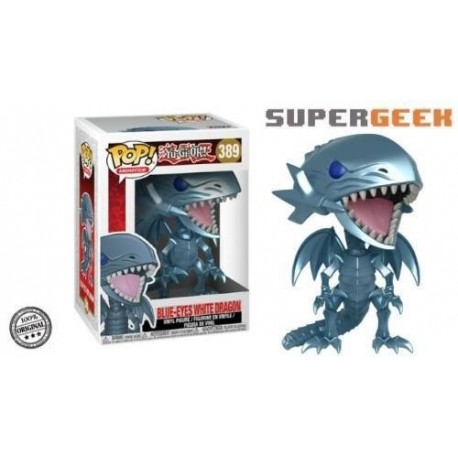 Figura de acción Blue-Eyes White Dragon de Funko Pop! Animation