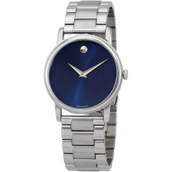 Reloj Movado 2100015 Classic Museum Quartz Navy Dial Hombre (Importación USA)