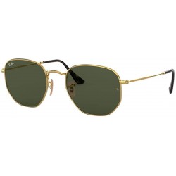 Gafas Ray-ban Hombre Flat Lens Gold/Green One Size (Importación USA)