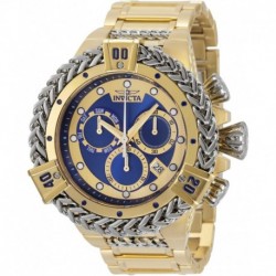 Bolt HERC Swiss Ronda Z60 Caliber Men's Watch - 53mm. Steel. Gold (35573)