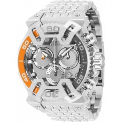 Men's 42908 Coalition Forces Quartz Chronograph Silver Dial Watch