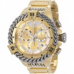 Bolt HERC Swiss Ronda Z60 Caliber Men's Watch - 53mm. Steel. Gold (35574)