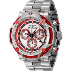 NHL Bolt 60Mm Quartz Chronograph Bracelet Watch Chicago Blackhawks Men's