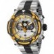 NHL Bolt 60Mm Quartz Chronograph Bracelet Watch Pittsburgh Penguins Men's