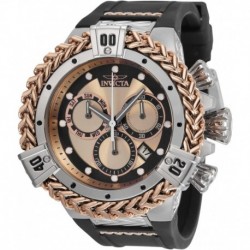 Bolt HERC Swiss Ronda Z60 Caliber Men's Watch - 53mm. Rose Gold. Black (35583)