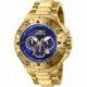 Men's 43648 Excursion Quartz Chronograph Gold, Blue Dial Watch