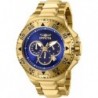 Men's 43648 Excursion Quartz Chronograph Gold, Blue Dial Watch