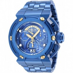 Men's 36575 Coalition Forces Quartz Chronograph Blue, Gold Dial Watch