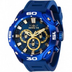 Men's 36695 Quartz Chronograph Blue Dial Watch