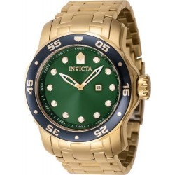 Men's Pro Diver 48mm Stainless Steel Quartz Watch, Gold (Model: 47008)