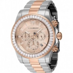 Manta Ray Men's Watch - 42mm. Steel. Rose Gold (TM-222007)