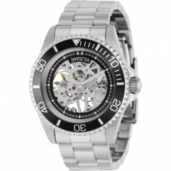 Men's 37877 Pro Diver Mechanical 3 Hand Steel Dial Watch