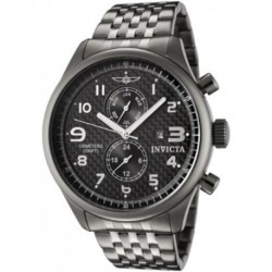 Men's 0368 II Collection Gunmetal Ion-Plated Stainless Steel Date Watch