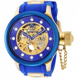 Men's Pro Diver 51.5mm Silicone, Stainless Steel Automatic Watch, Gold (Model: 40748)