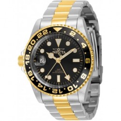 Pro Diver Left-Handed Swiss Ronda 515.24H Caliber Men's Watch - 42mm. Steel. Gold (43966)