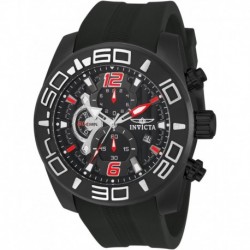 Men's 22811 Pro Diver Analog Display Quartz Black Watch