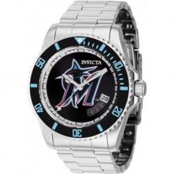 MLB Miami Marlins Automatic Men's Watch - 42mm. Steel (42975)