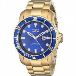 Men's 15352 Pro Diver Analog Display Japanese Quartz Gold Watch