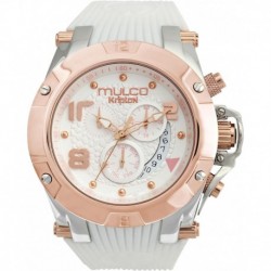 Ilusion Watches for Women Analog Quartz Watch, Crystal Accents and Rose Gold Watch Accent with Pearl