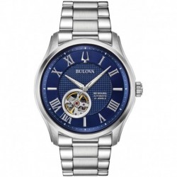 Men's Classic Wilton 26-Jewel Automatic Leather Strap Watch, 40 Hour Power Reserve, Domed Sapphire C