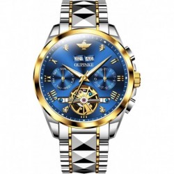 Men's Tungsten Steel Automatic Waterproof Wrist Watches