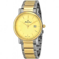 City Metal Gold Dial Men's Watch HB611251MBDI