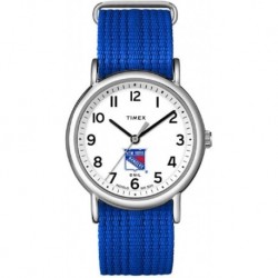 Unisex Weekender 38mm Watch with Slip-Thru Single Layer Strap