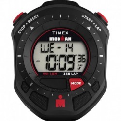 UnisexIronman Stopwatch 65mm- Digital Dial Black Case