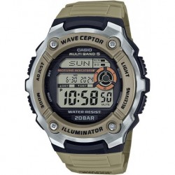 Wave Ceptor Illuminator Atomic Timekeeping Stopwatch Men's Digital Watch WV-200R-5ACF