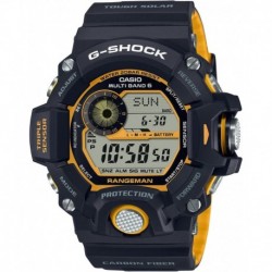 Casio Men's RANGEMAN GW-9400YJ-1JF Radio Solar, Black and Yellow Japanese Quartz Watch