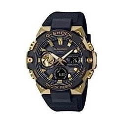 GSTB400GB-1A9 G-Steel Men's Watch Black 49.6mm Resin/Stainless Steel