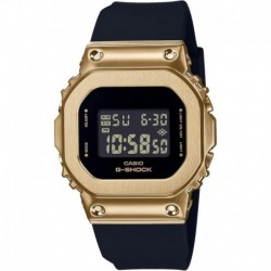 Casio GM-S5600GB-1JF [G-Shock Compact Size Metal Covered Series Black x Gold Model] Watch Shipped fr