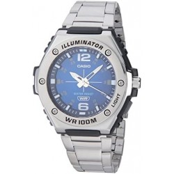 LED Illuminator Men's 100M Water Resistant Quartz Watch MWA-100HD-2AV